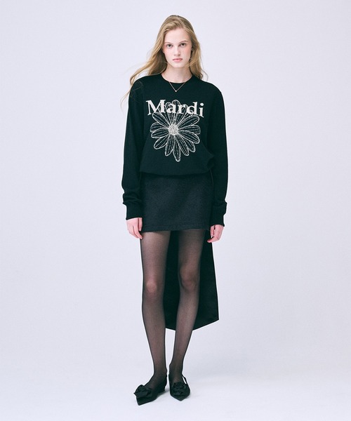Mardi Mercredi CASHMERE CREW NECK ニット Mardi Mercredi ニット セーター CASHMERE CREW NECK