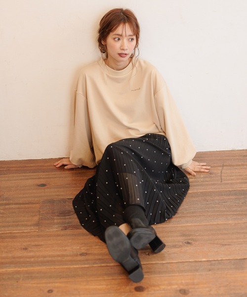 mysty woman（ミスティウーマン） スカート コルセットSETプリーツ