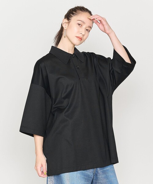 ポロシャツ ポロ 「ASTRAET」テンジク BIG ポロシャツ UNISEX レディース メンズ ASTRAET ポロシャツ ポロ 「ASTRAET」テンジク BIG UNISEX