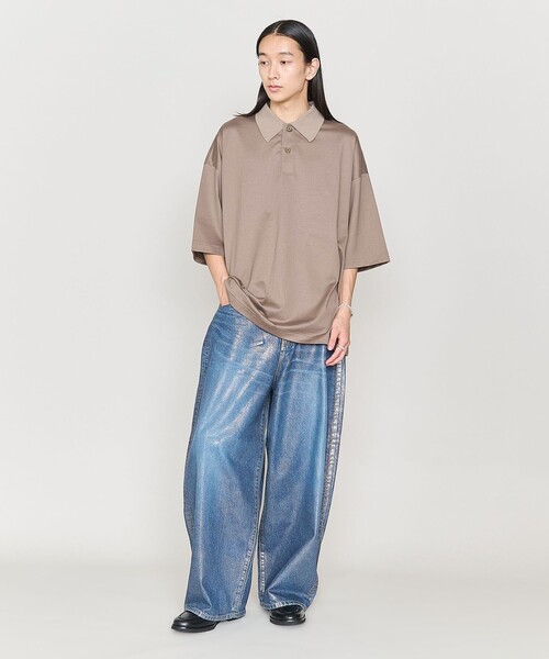ポロシャツ ポロ 「ASTRAET」テンジク BIG ポロシャツ UNISEX レディース メンズ ASTRAET ポロシャツ ポロ 「ASTRAET」テンジク BIG UNISEX