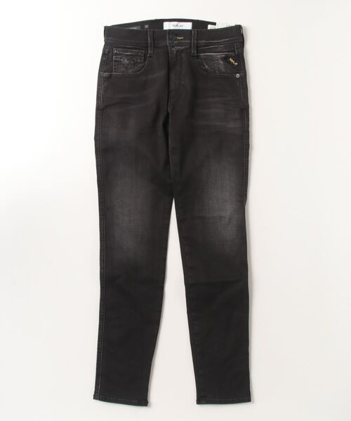 REPLAY HYPER FLEX ストレッチ　デニム ジーンズ　ブラックW33 REPLAY ジーンズ 10.5 OZ HYPERFLEX BLACK STRETCH DENIM メンズ
