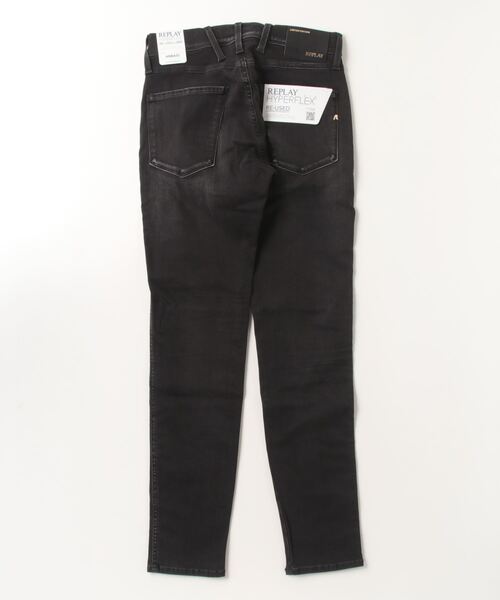 REPLAY（リプレイ） ジーンズ 10.5 OZ HYPERFLEX BLACK STRETCH DENIM