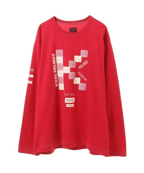 カールヘルムTシャツ セール】 カールヘルムプリントTシャツ （Tシャツ）｜PINK