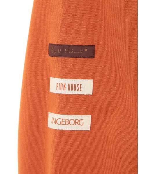 最終価格★karl helmut 総柄 クマ シャツ Lサイズ ワッペン レトロ カールヘルム/KARL HELMUT 長袖シャツ PINKHOUSE/ピンクハウス