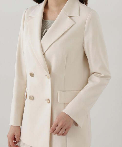 ★PROPORTION★レディースジャケット セール70%OFF】ダブルテーラードジャケット24AW(506697527