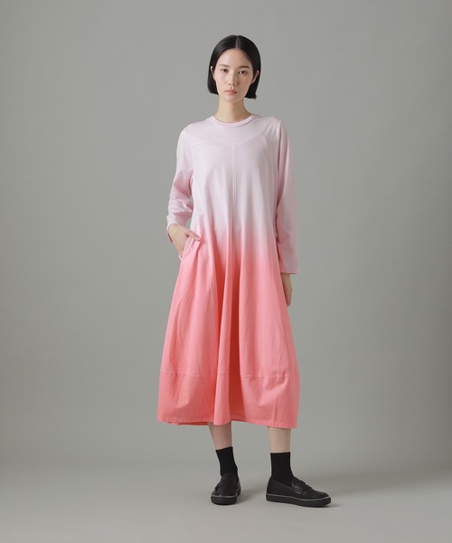 ZUCCa ズッカ 長袖ジャージィーワンピース ZUCCa ズッカ 長袖ジャージィーワンピース
