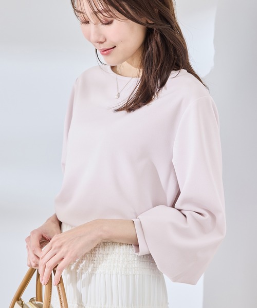ROPE' PICNIC tシャツ タックインしやすいカットジョーゼット