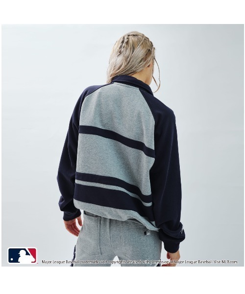 トレーナー スウェット atmos pink MLB Big Silhouette Sweat Shirt / アトモス ピンク エムエルビー ビッグ MLB トレーナー スウェット atmos pink Big Silhouette Sweat