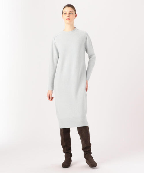 【美品】GALERIE VIE/ギャルリーヴィー　ニットワンピ　ロング　カシミヤ TOMORROWLAND（トゥモローランド） 「GALERIE VIE」ニットワンピース