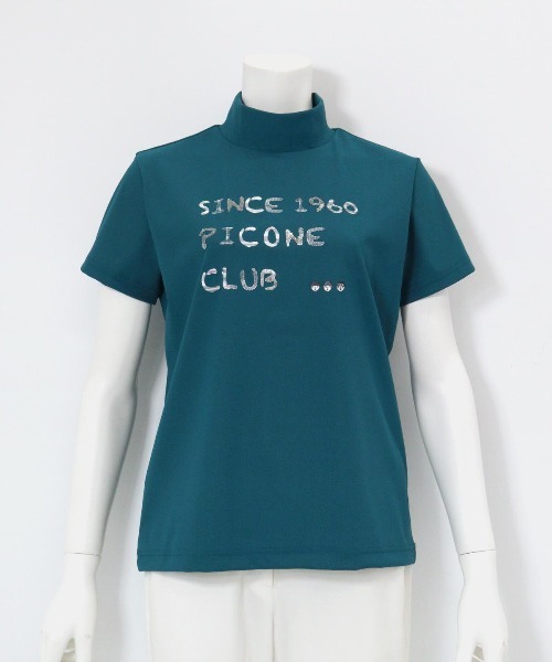 tシャツ スパンコール刺繍UV冷感プルオーバー レディース