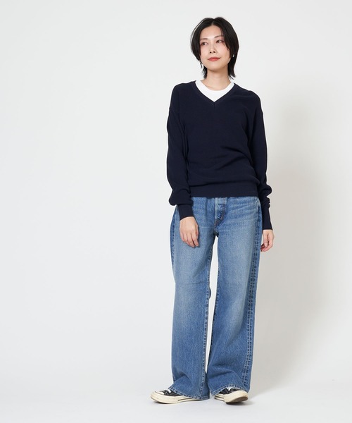 THE SHINZONE ニット セーター HIGH TWISTED COTTON KNIT