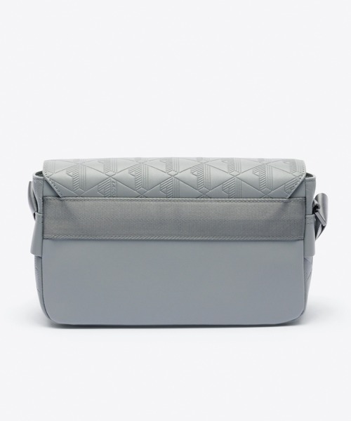 美品 LACOSTE モノグラム 総柄 フラップ ショルダーバッグ 完売品 美品 LACOSTE モノグラム 総柄 フラップ ショルダーバッグ 完売