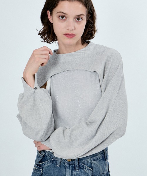 ニット セーター BORRERO SLEEVE L/S KNIT レディース M TO R ニット セーター BORRERO SLEEVE L/S KNIT レディース