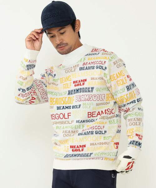 BEAMS GOLF（ビームス ゴルフ） 長袖ニット X-LARGE ホワイト メンズ