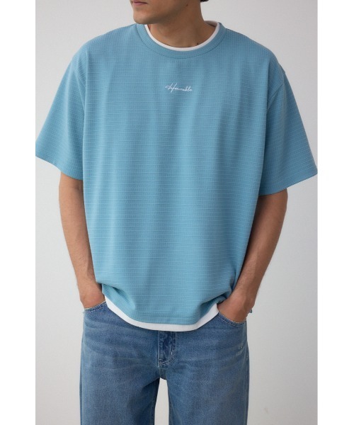 AZUL BY MOUSSY（アズールバイマウジー） tシャツ フェイクレイヤード