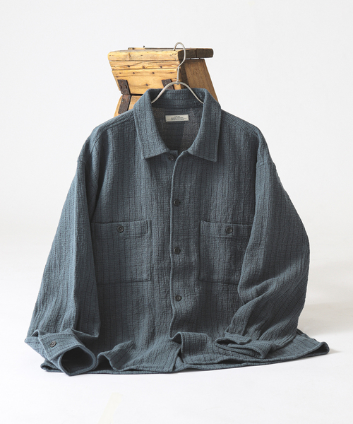 JOURNAL STANDARD relume シャツ C/Lバスケット ピンストライプ
