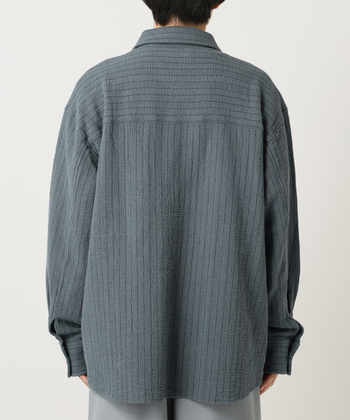 JOURNAL STANDARD relume シャツ C/Lバスケット ピンストライプ