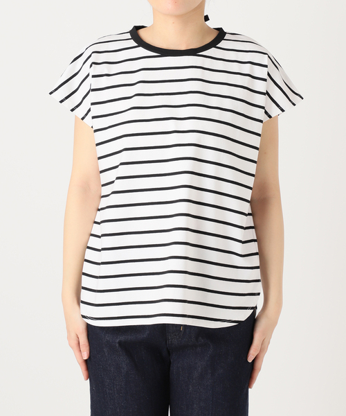 B.C STOCK tシャツ 手洗い可 / 接触冷感 クールタッチバック
