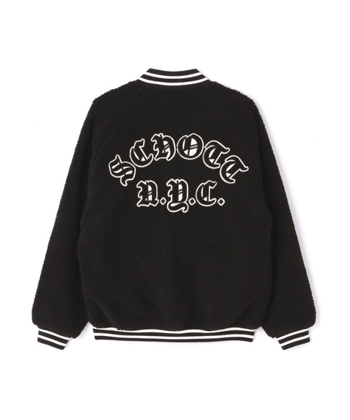 【美品】Schott スタジャン　袖レザー　Lサイズ Yahoo!オークション -「スタジャン (schott ショット)」(し) (ブランド