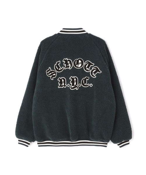 Schott N.Y.C（ショット） 「schott」 スタジャン L ベージュ メンズ