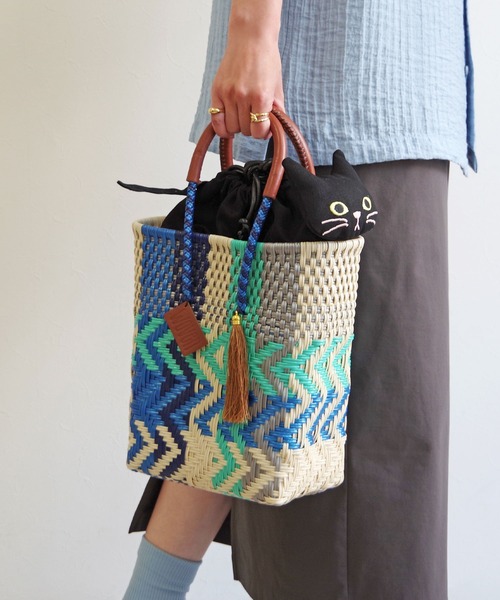かごバッグ カゴバッグ WOVEN (ウーヴン) / メキシコ製 メルカド