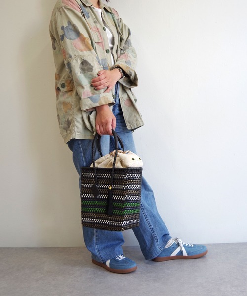 かごバッグ カゴバッグ WOVEN (ウーヴン) / メキシコ製 メルカド