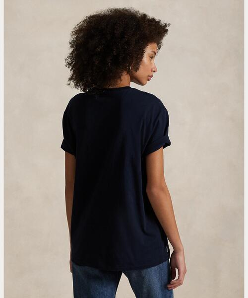 POLO RALPH LAUREN クラシックフィット ロゴ T　黒 　L　新品 POLO RALPH LAUREN tシャツ クラシック フィット ロゴ