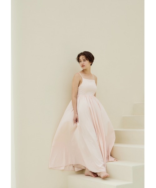ワンピース Noble flare volume dress NOTRE emor ワンピース volume flare camisole dress : ZOZOTOWN