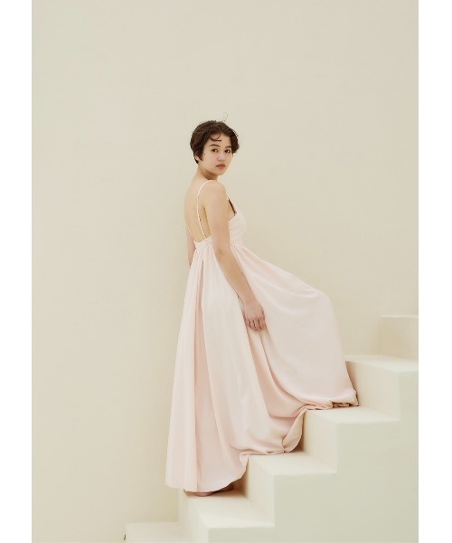 ワンピース Noble flare volume dress NOTRE emor ワンピース volume flare camisole dress : ZOZOTOWN