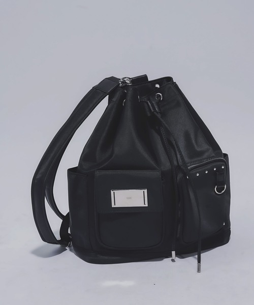 HARE プレートデザインミニリュック フェイクレザー 美品 リュック HARE｜プレートデザインミニリュック | Rakuten Fashion(楽天