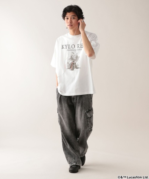 スターウォーズ ヴィンテージ加工オーバーサイズTシャツ ディズニー Disney STAR WARS スターウォーズ オーバーサイズ
