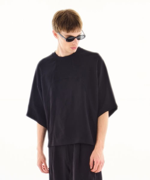 NVRFRGT（ネヴァーフォーゲット） tシャツ PANEL OVER CREW NECK TEE