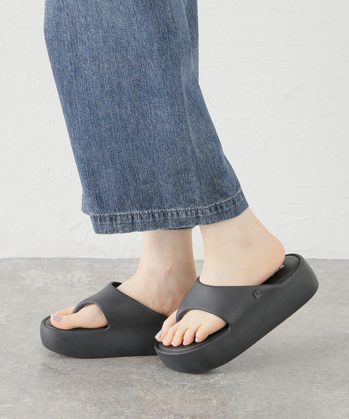 Melissa(メリッサ)・Free Platform Thong トングサンダル 追跡有 メリッサ melissa MELISSA FREE PLATFORM THONG AD （BEIGE