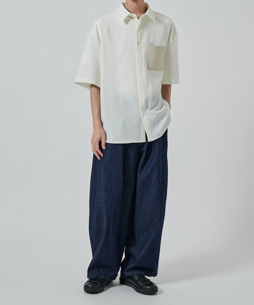 CULLNI メンズ シャツ CULLNI シャツ 「別注」 ZIP POCKET SHIRTS メンズ : ZOZOTOWN
