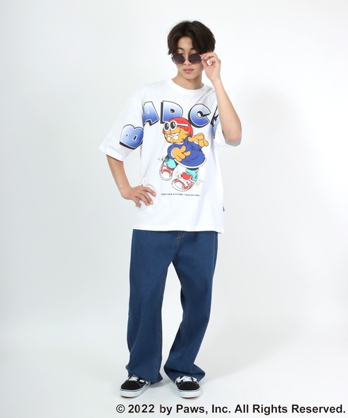 「Salong hameu」 半袖Tシャツ M グレー メンズ