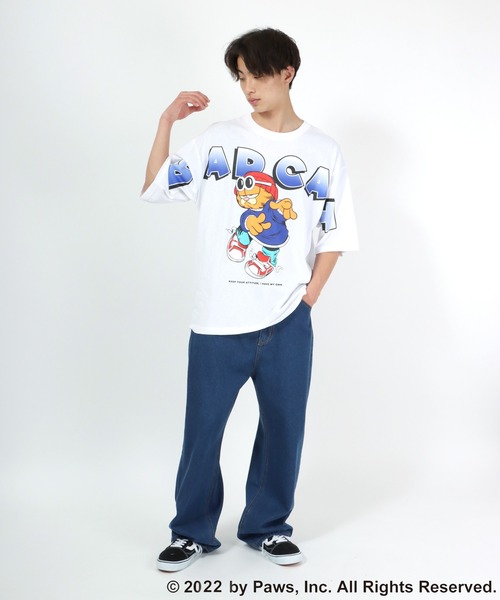 「Salong hameu」 半袖Tシャツ M グレー メンズ