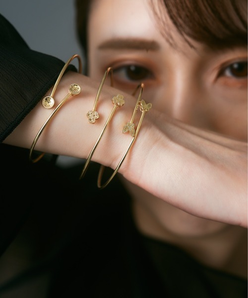 最終値下げ　k18バングル　ブレスレット Jewel closet by L&Co. ブレスレット K18 バングル「動画あり
