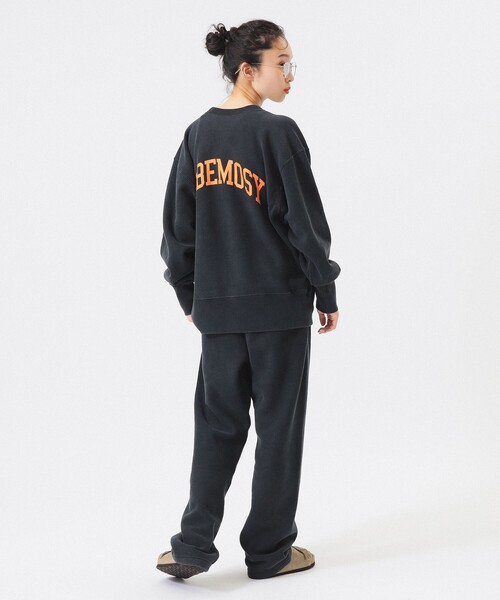 トレーナー スウェット 「別注」Champion / バックプリント リバースウィーブ(R) クルー スウェット レディース BEAMS BOY（ビームス ボーイ）【別注】Champion / バック