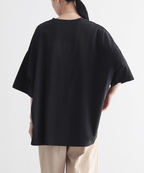 「for/c」 半袖カットソー M ブラック レディース