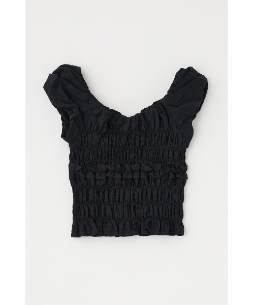 MOUSSY（マウジー） ブラウス シャツ 「EC・一部店舗限定」GATHER