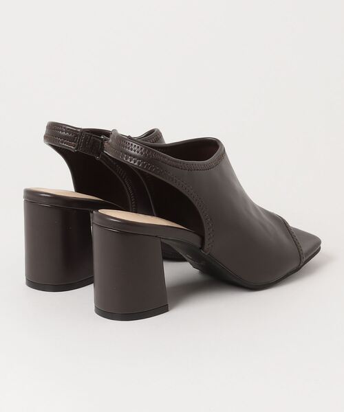 「LibertyDoll」 ヒールサンダル LL ブラック レディース_画像2