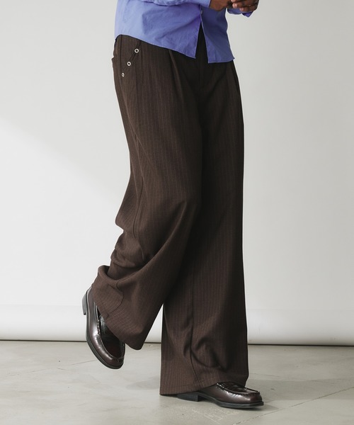 Adoon plain スラックス メンズ レディース : ZOZOTOWN Yahoo!店