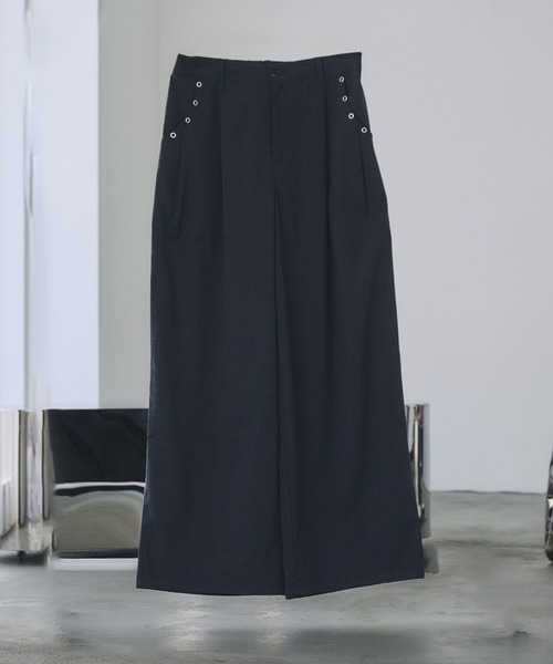 Adoon plain スラックス 「セットアップ対応」Eyelet-Detail