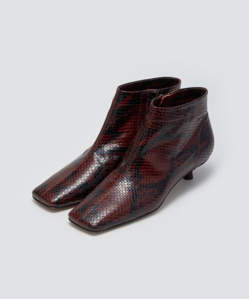 【新品】ペリーコ　ブーツ　ブーティ　37.5 PELLICO（ペリーコ） ブーツ NORA ショートブーツ 3.0cm PYTHON WINE