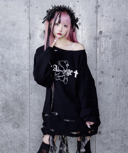 Amilige　ダメージガーゼ ダメージガーゼトップス– A AM STUDIO
