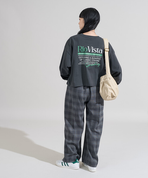 FREAK'S STORE（フリークスストア） tシャツ クロップド ロンT/バック