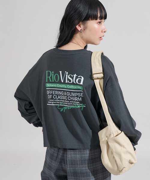 FREAK'S STORE（フリークスストア） tシャツ クロップド ロンT/バック
