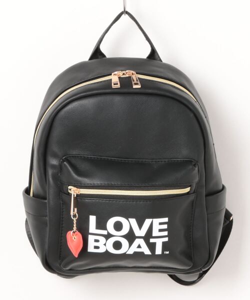 ラブボート 「LOVE BOAT」 リュック FREE ブラック レディース