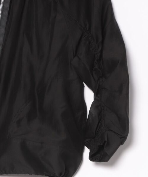 「INTERPLANET」 ジップアップブルゾン FREE グレー レディース_画像3