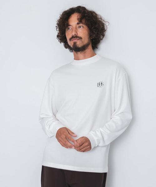 URBAN RESEARCH Sonny Label tシャツ OOPS 機能付きモックネックロング